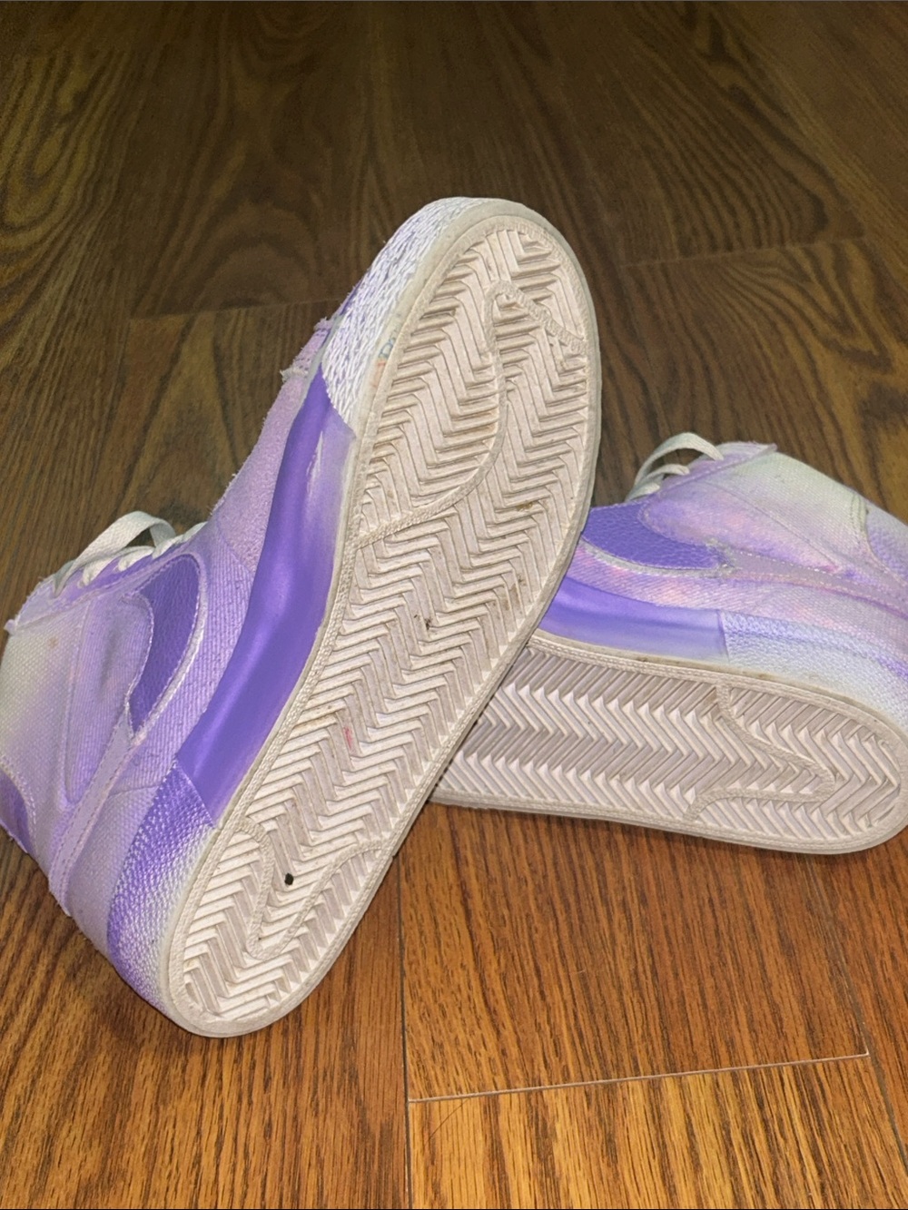 Nike SB Zoom Blazer Mid PRM Premium Youth Size 4 “Lilac Purple” (DR9087-555) - Picture 9 of 9
